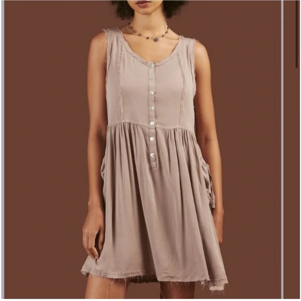 Unif gaard bohemian dress with nice pockets size M - Picture 13 of 13